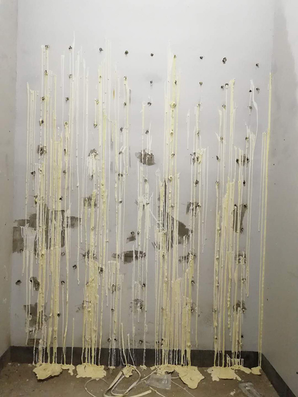 淮北金御華府地下室裂縫注漿、堵漏